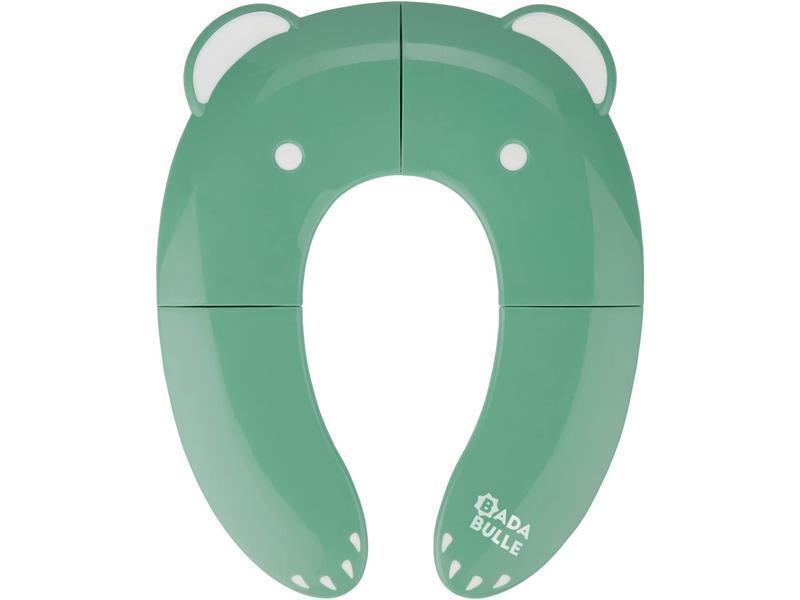 Badabulle Reductor de WC plegable, Verde