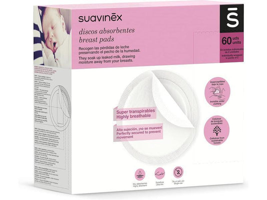 Suavinex, Discos Absorbentes de Lactancia 60 uds