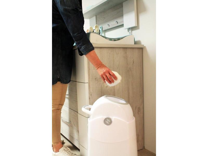 Diaper Champ - Cubo para pañales (capacidad para 50 pañales, tamaño mediano)