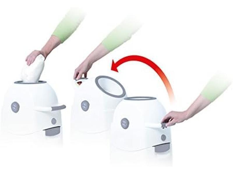 Diaper Champ - Cubo para pañales (capacidad para 50 pañales, tamaño mediano)
