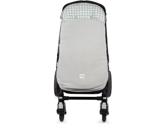 Walking Mum Saco Silla De Paseo I Love Vichy. Uso Universal Y Compatible Con La Mayoría De Los Carros. Color Verde.