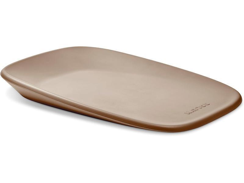 Nattou Cambiador de suave espuma de PU, Cambiador lavable, Aprox. 50 x 70 cm, Softy, Taupe