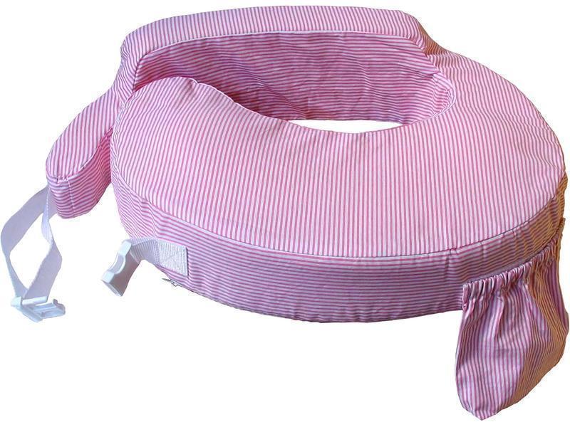 My Brest Friend - Almohada de Lactancia, Estándar, Rayas Blancas Rosadas