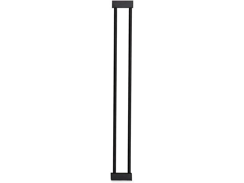 hauck Barrera de Seguridad de Niños para Puertas y Escaleras Close N Stop Safety incl. Extension 9 cm, Vallas Infantiles, Sin Agujeros, 84-89 cm, barandilla Escalera Niños,Metal, Negro